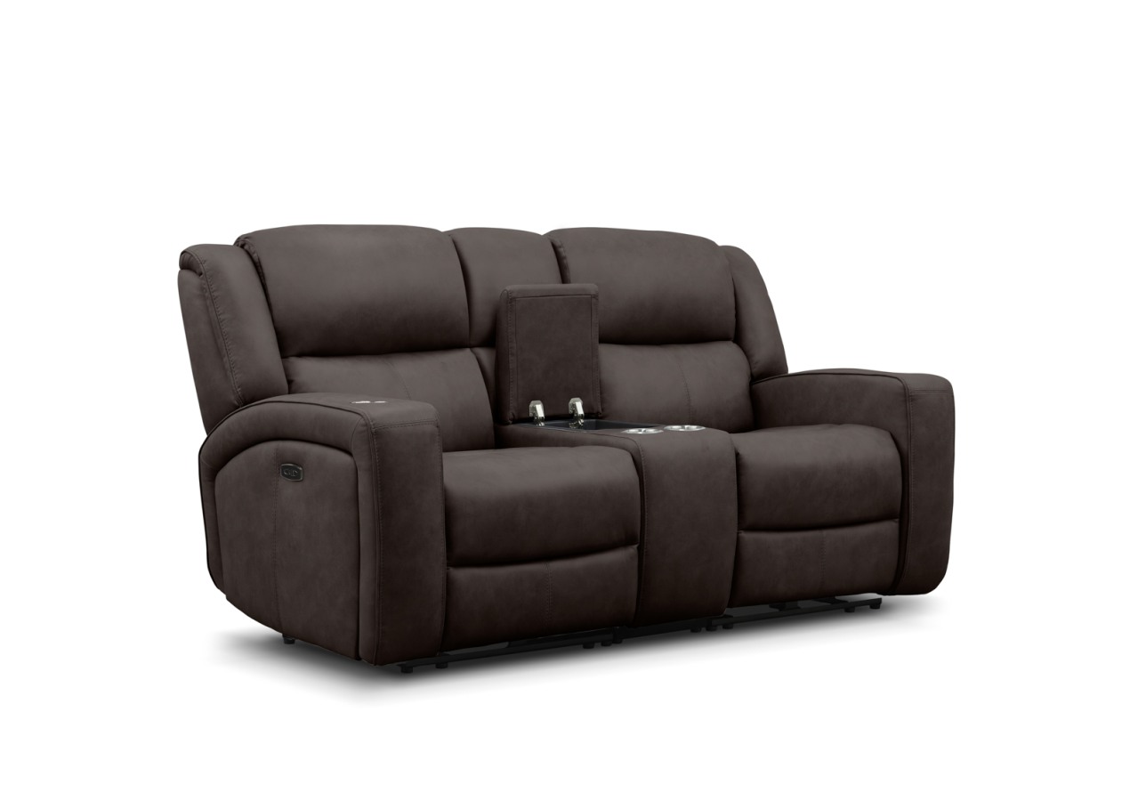 CAPALDI FABRIC 2 Seater Electric Recliners – image 3 of 8