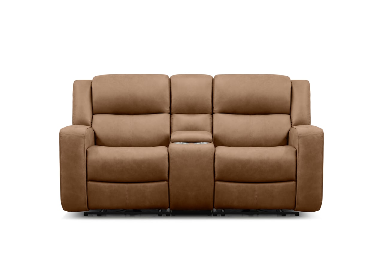 CAPALDI FABRIC 2 Seater Electric Recliners – image 1 of 8