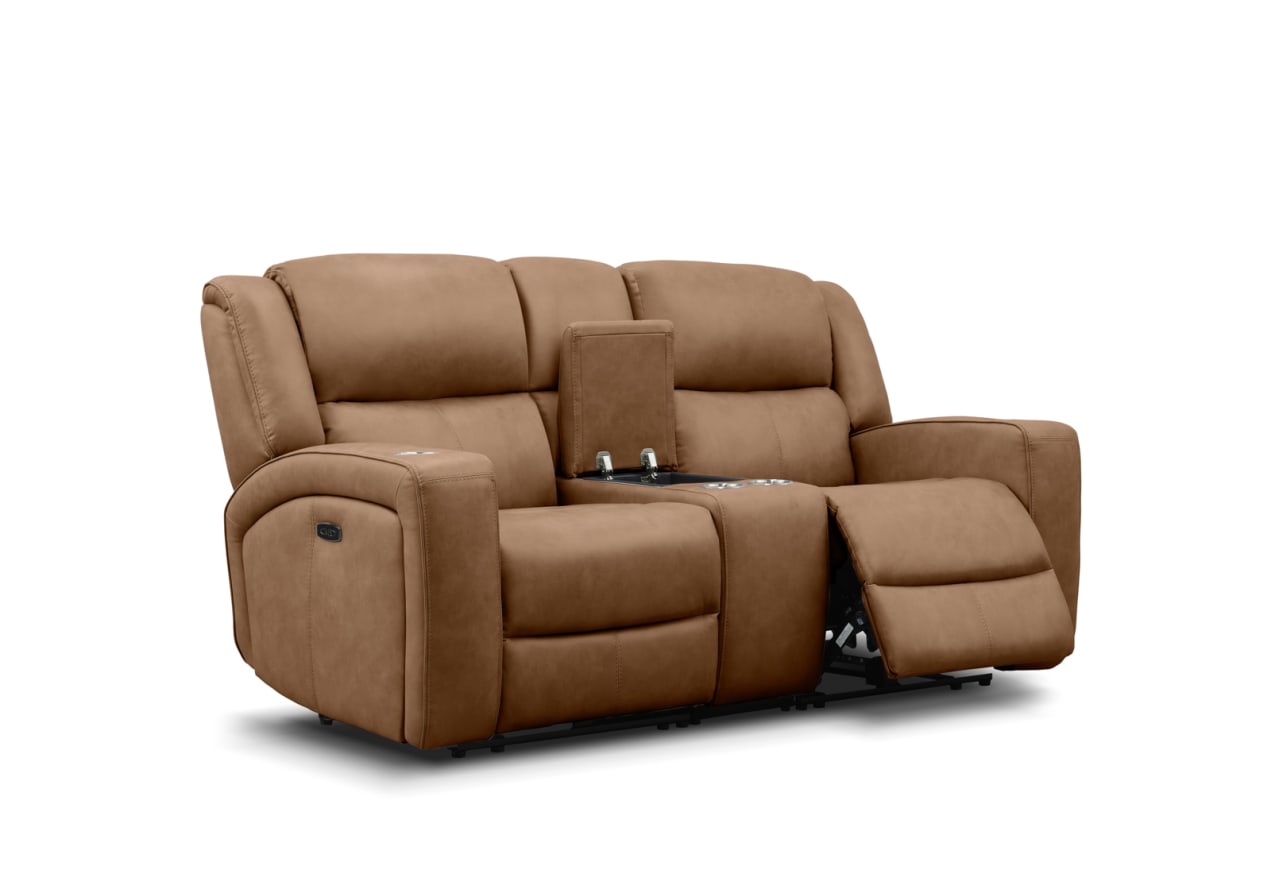 CAPALDI FABRIC 2 Seater Electric Recliners – image 4 of 8