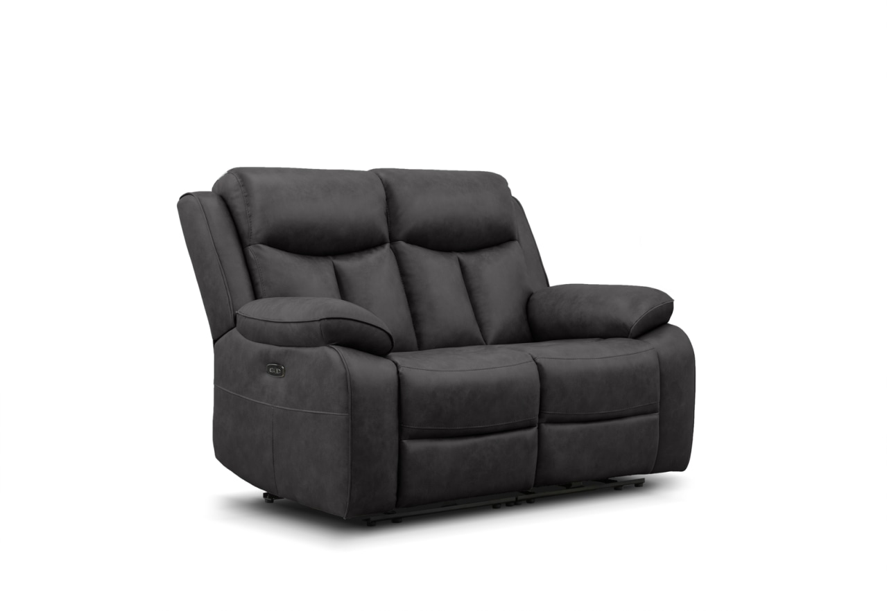 DACIA FABRIC 2 Seater with Inbuilt Electric Recliners – image 2 of 7