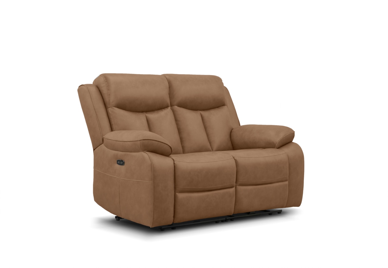 DACIA FABRIC 2 Seater with Inbuilt Electric Recliners – image 2 of 7