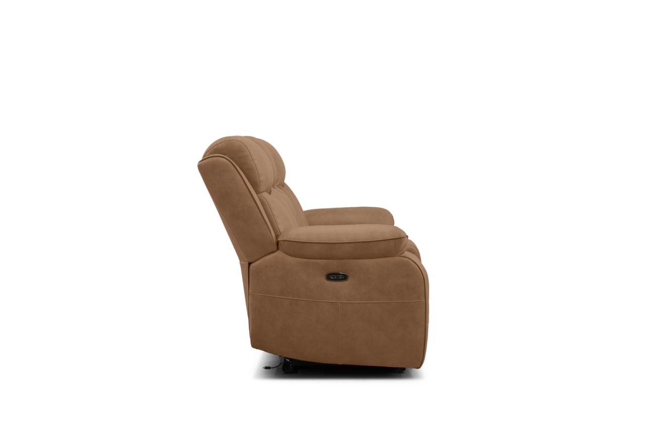 DACIA FABRIC 2 Seater with Inbuilt Electric Recliners and Console – image 6 of 8