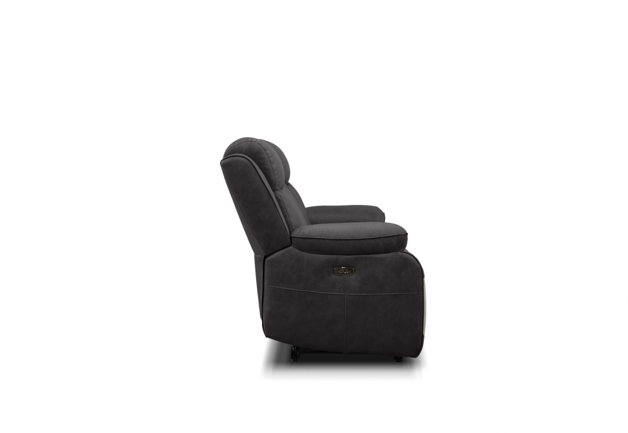 DACIA FABRIC 3 Seater with 2 Inbuilt Electric Recliners – image 6 of 8