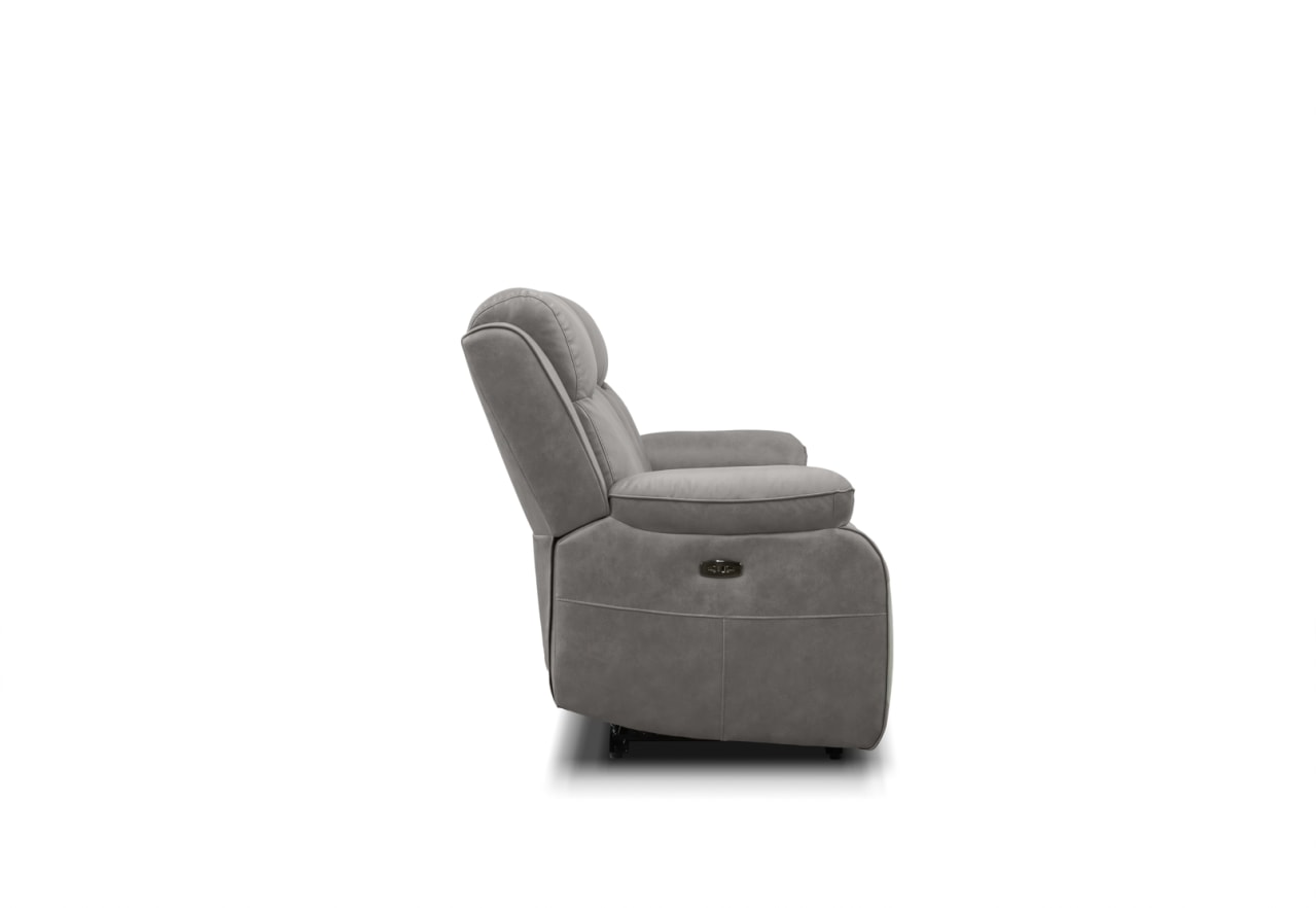 DACIA FABRIC 3 Seater with 2 Inbuilt Electric Recliners – image 6 of 8