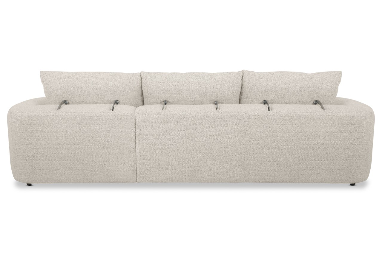 ARETHA FABRIC 4 Seater with 2 Inbuilt Electric Recliner – image 8 of 9