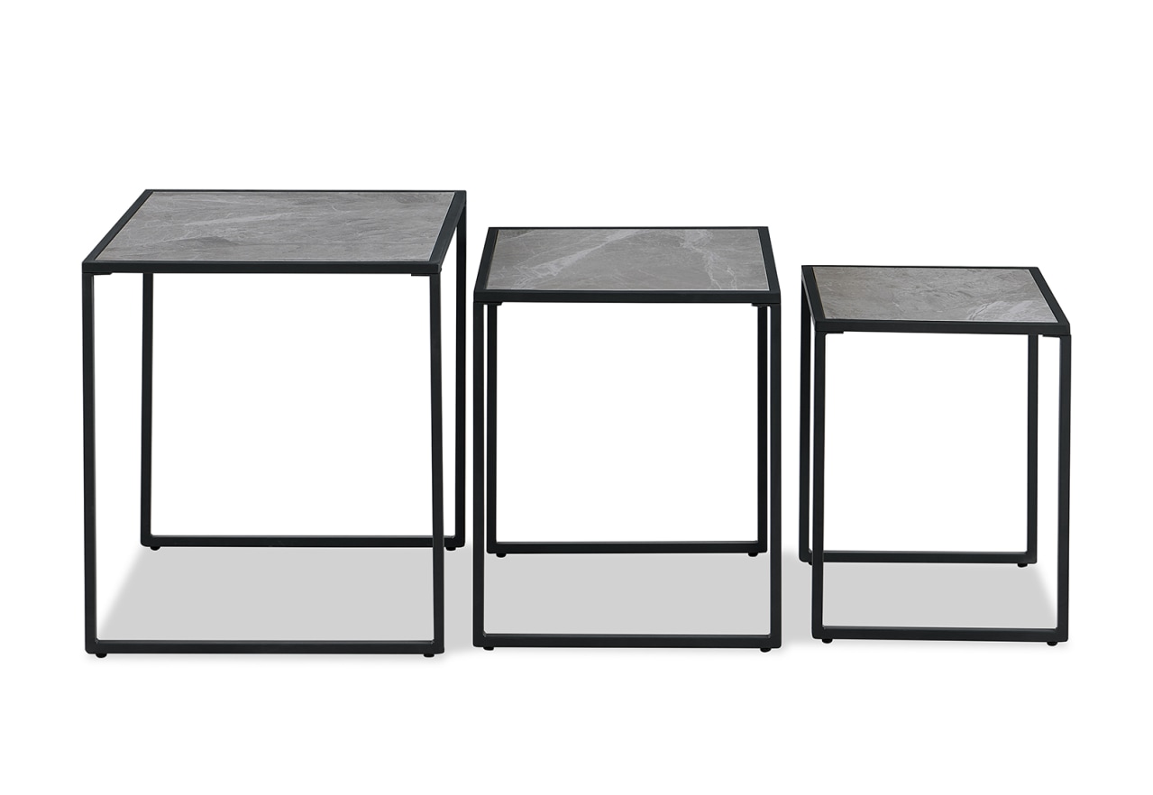 SIDONIUS Set of 3 Coffee Table Nest – image 2 of 7