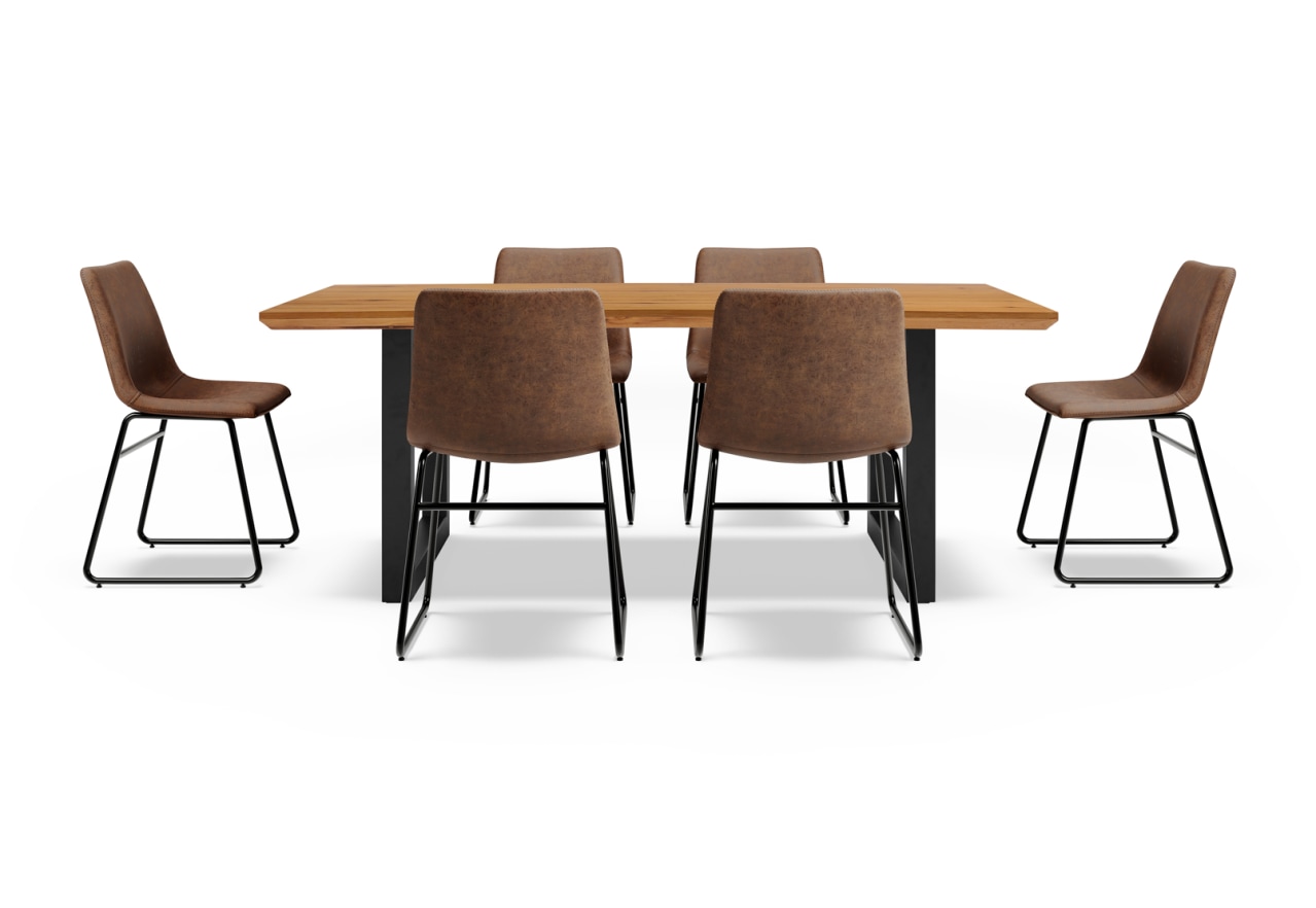 ABILENE 7 Piece Dining Suite – image 2 of 8