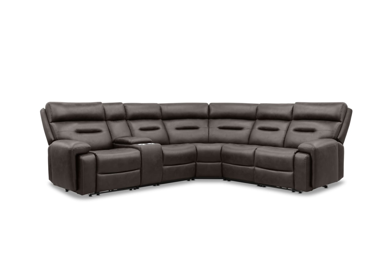 HOLLYWOOD Media Corner Lounge with Console – image 1 of 9