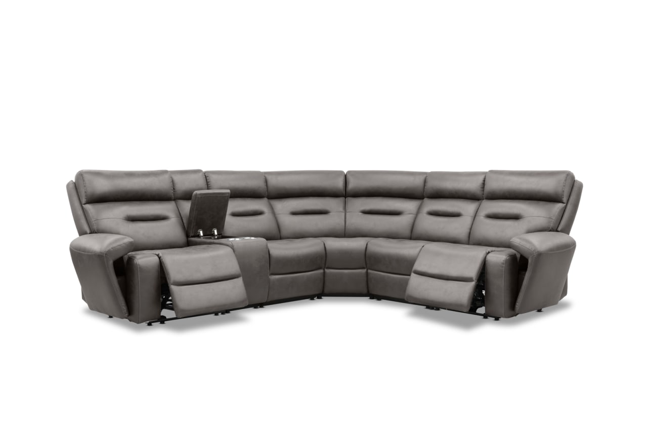 HOLLYWOOD Media Corner Lounge with Console – image 3 of 9