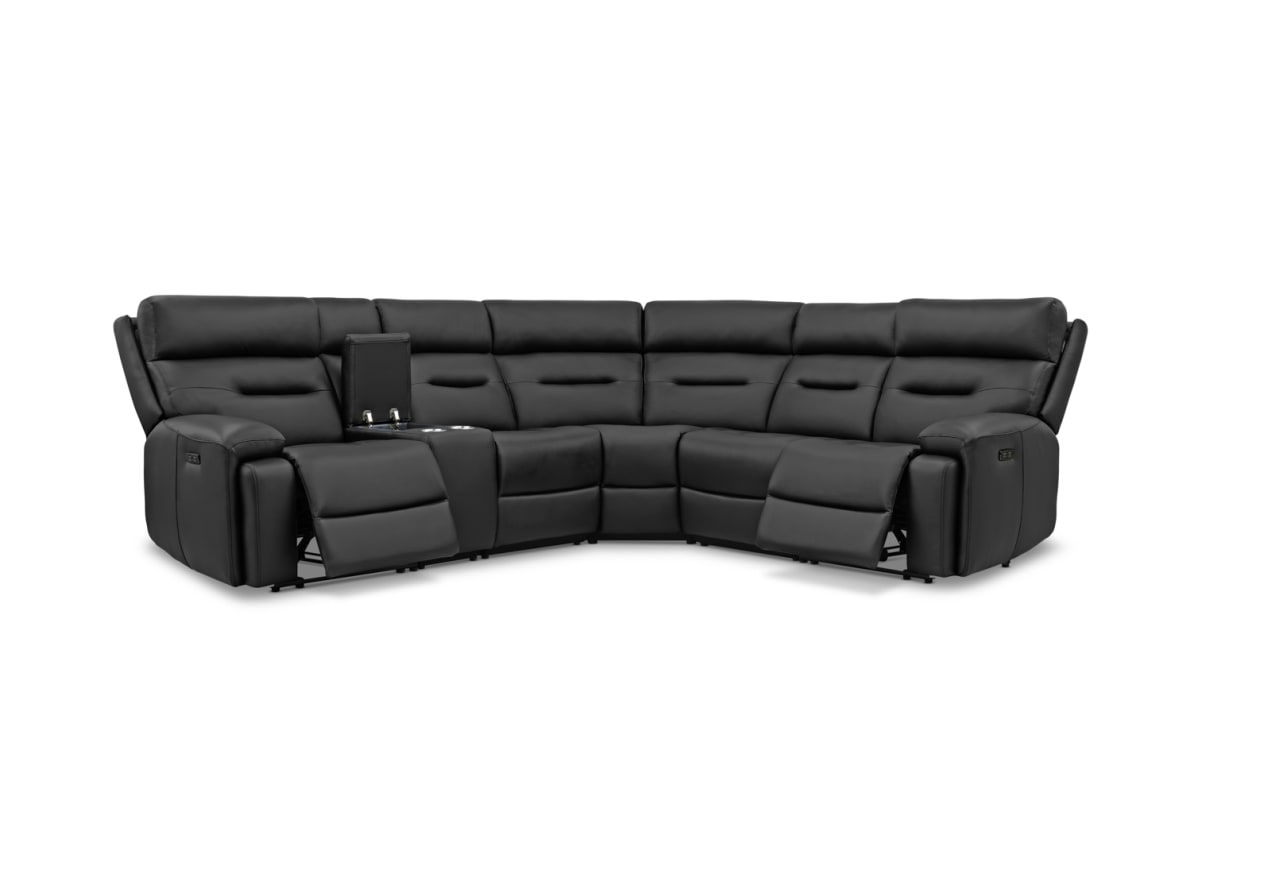 HOLLYWOOD Corner Lounge with Console – image 3 of 12