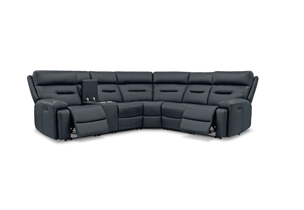 HOLLYWOOD Corner Lounge with Console – image 3 of 12