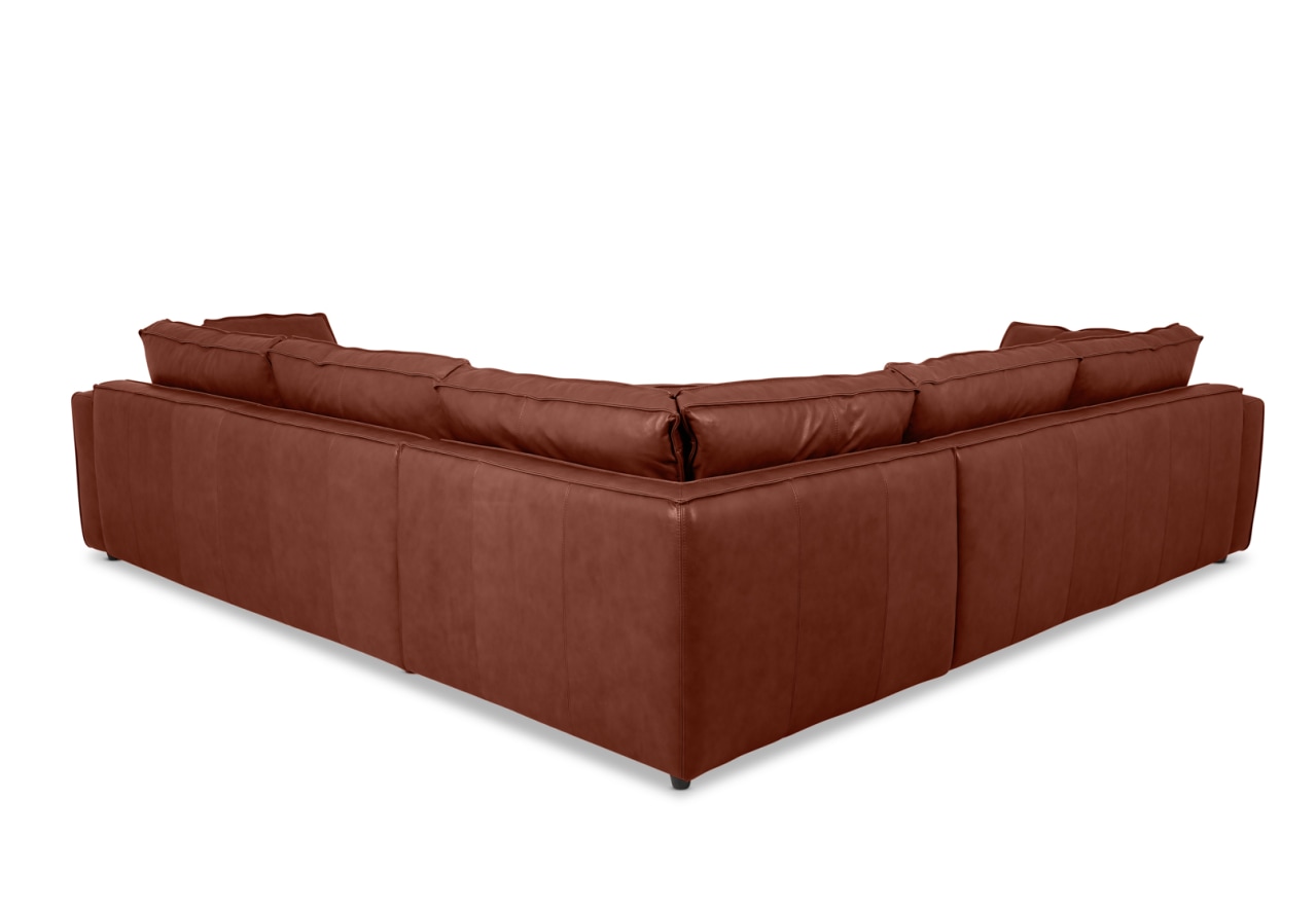 CIMIANO LEATHER 5 Seater Corner Lounge – image 3 of 4