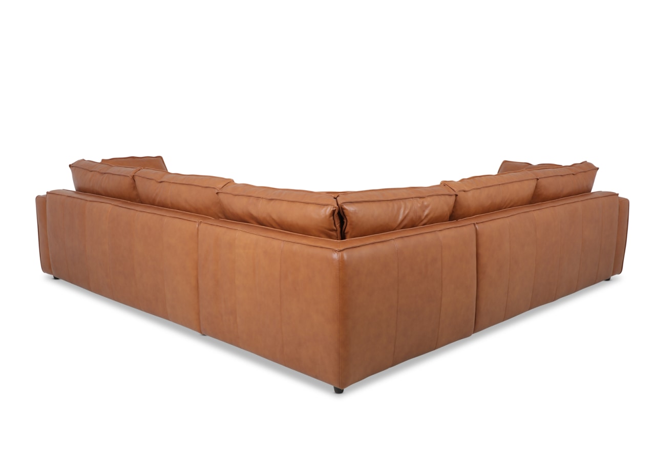 CIMIANO LEATHER 5 Seater Corner Lounge – image 3 of 4