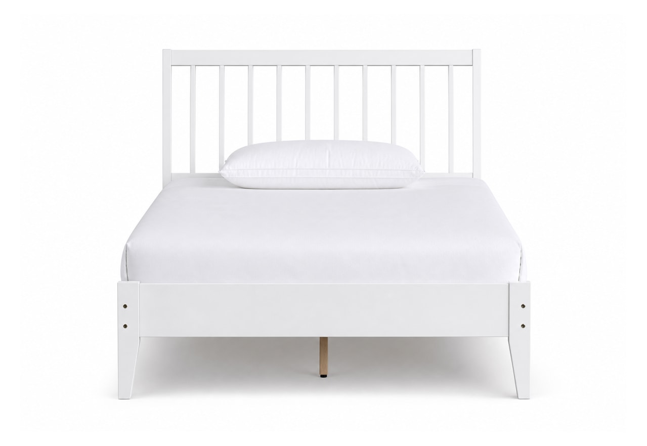 BARRY White King Single Bed – image 2 of 5