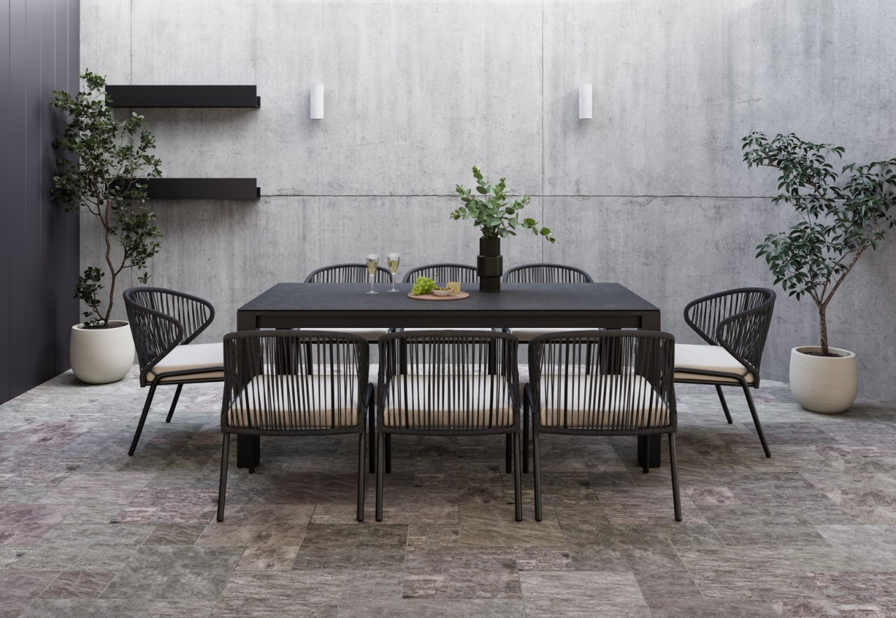 LA PALOMA 9 Piece Outdoor Dining Suite – image 6 of 6
