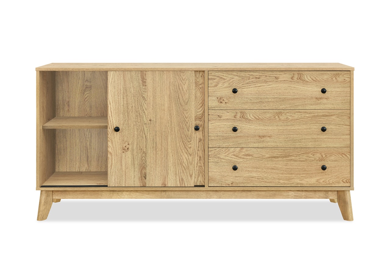 COPPERS 2 Door 3 Drawer Buffet – image 5 of 17