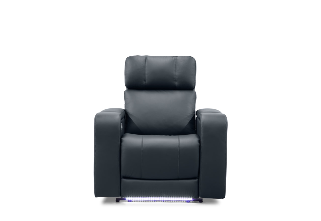 LAS VEGAS LEATHER Media Electric Recliner – image 5 of 26