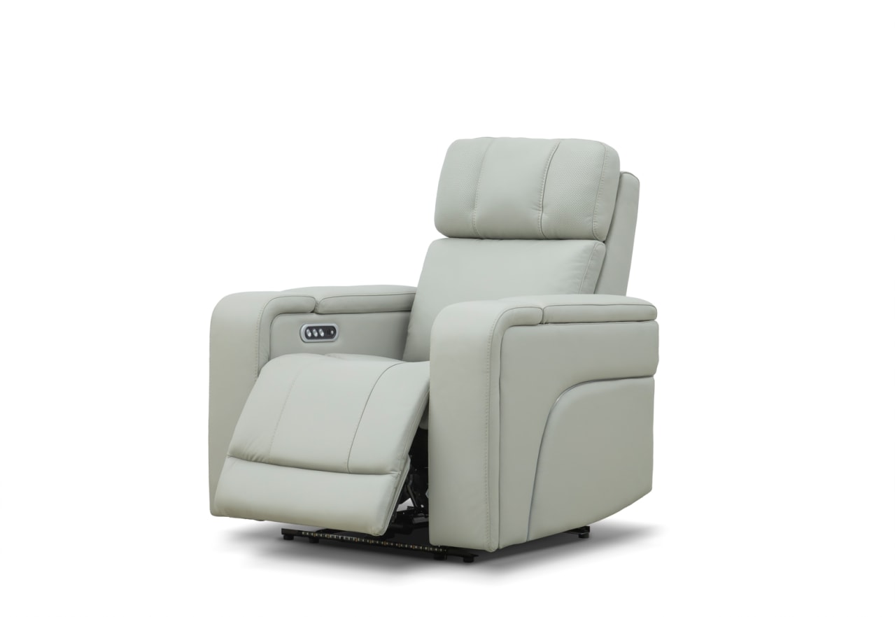 LAS VEGAS LEATHER Media Electric Recliner – image 12 of 19