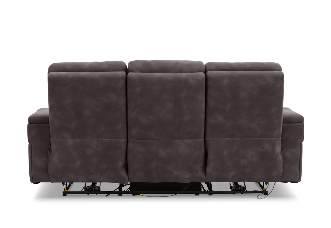 LAS VEGAS FABRIC Media 3 Seater Electric Recliner with Drop Down Table – image 22 of 40