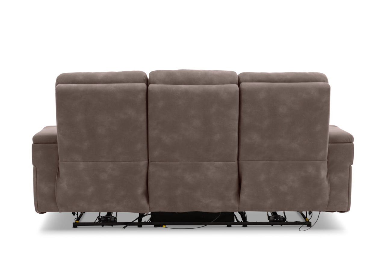 LAS VEGAS FABRIC Media 3 Seater Electric Recliner with Drop Down Table – image 21 of 35