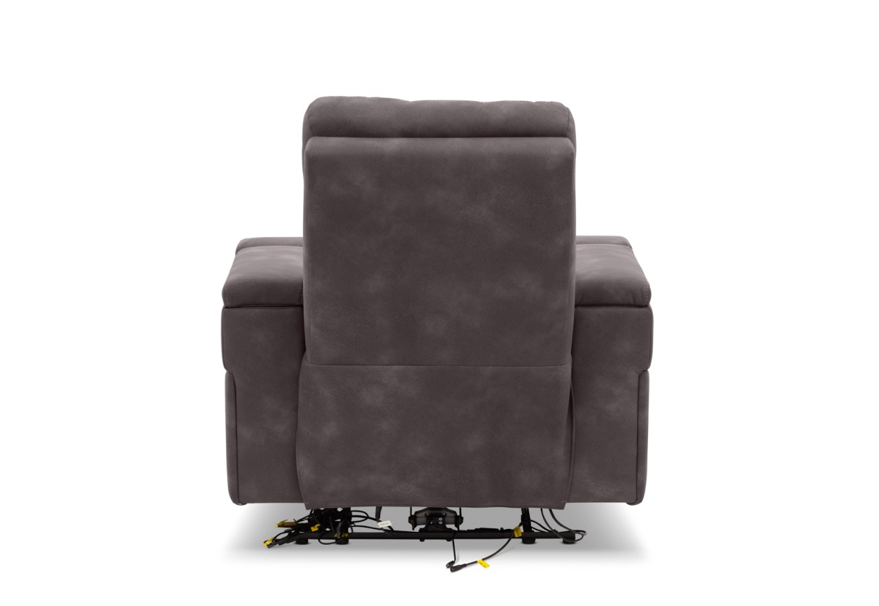 LAS VEGAS FABRIC Media Electric Recliner – image 18 of 34