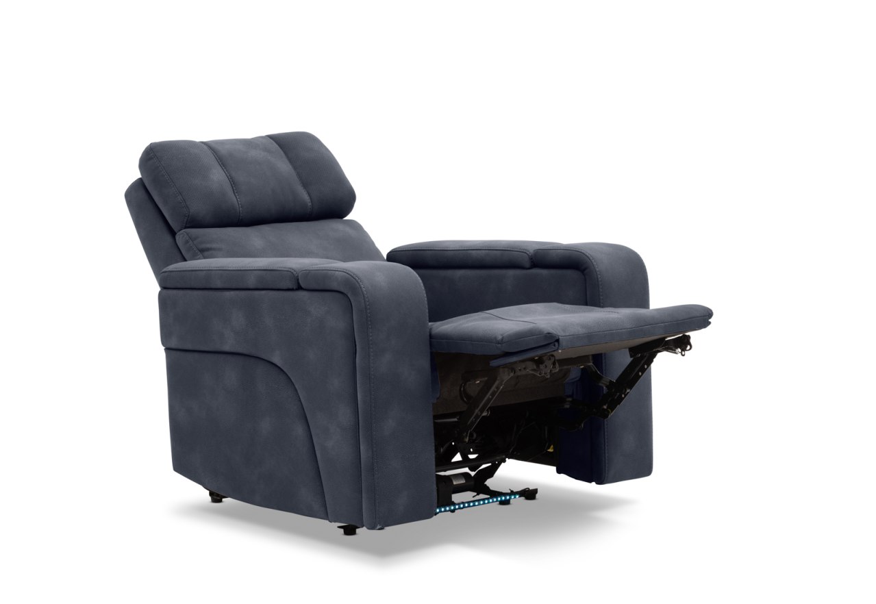 LAS VEGAS FABRIC Media Electric Recliner – image 13 of 28