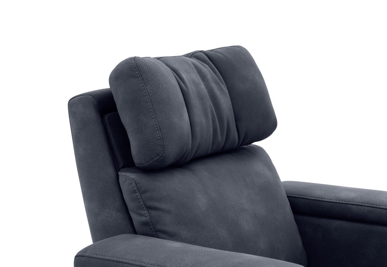 LAS VEGAS FABRIC Media Electric Recliner – image 19 of 28