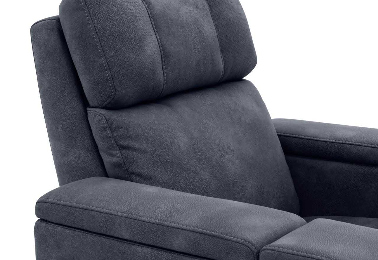 LAS VEGAS FABRIC Media Electric Recliner – image 21 of 28
