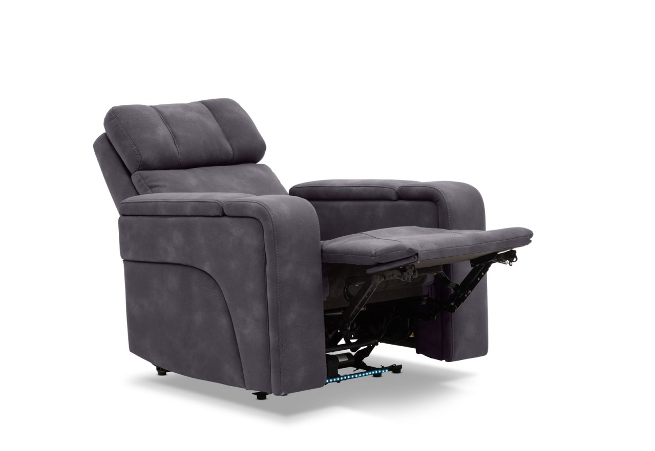 LAS VEGAS FABRIC Media Electric Recliner – image 13 of 28