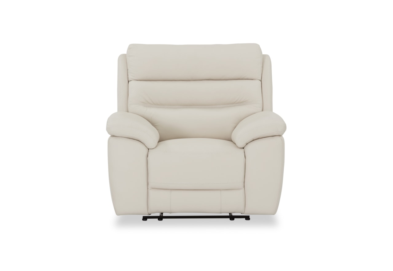 BEARMAN LEATHER Manual Recliner – image 1 of 9