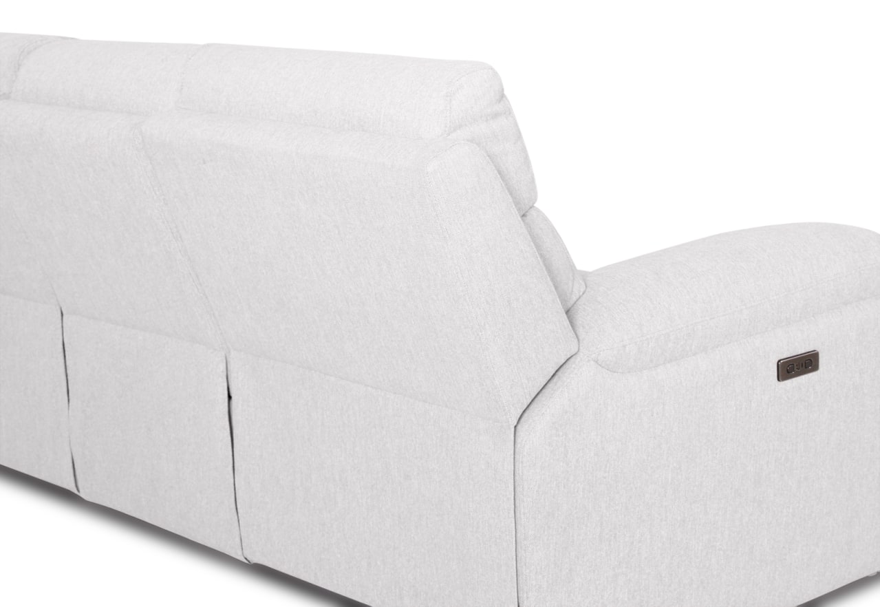 BRAVORA FABRIC 3 Seater Sofa Electric Recliner – image 5 of 8