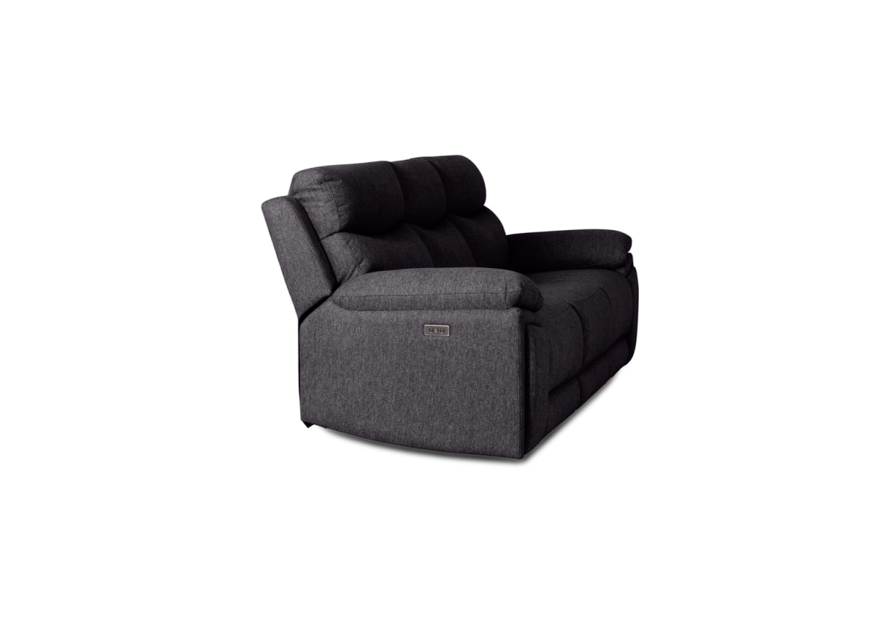 BRAVORA FABRIC 3 Seater Sofa Electric Recliner – image 4 of 8