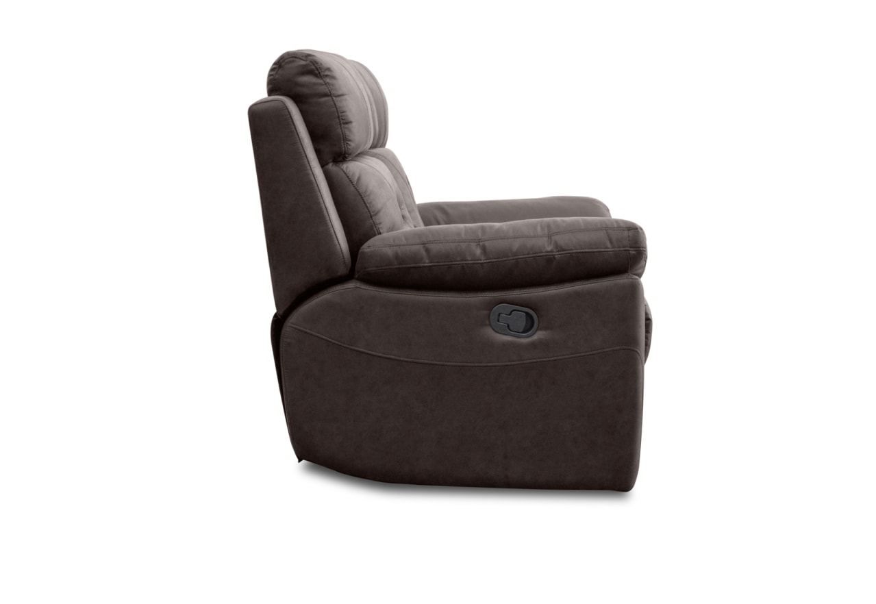 KESWICK FABRIC 3 Seater Manual Recliner with Drop Down Table – image 6 of 14