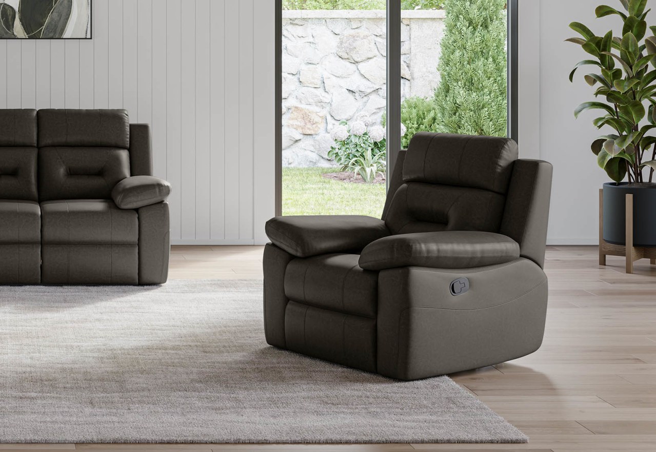 KESWICK FABRIC Manual Recliner – image 1 of 22