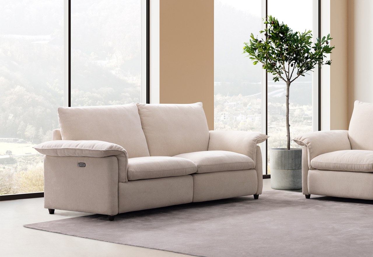 NICKI FABRIC 3 Seater Electric Recliner – image 1 of 12