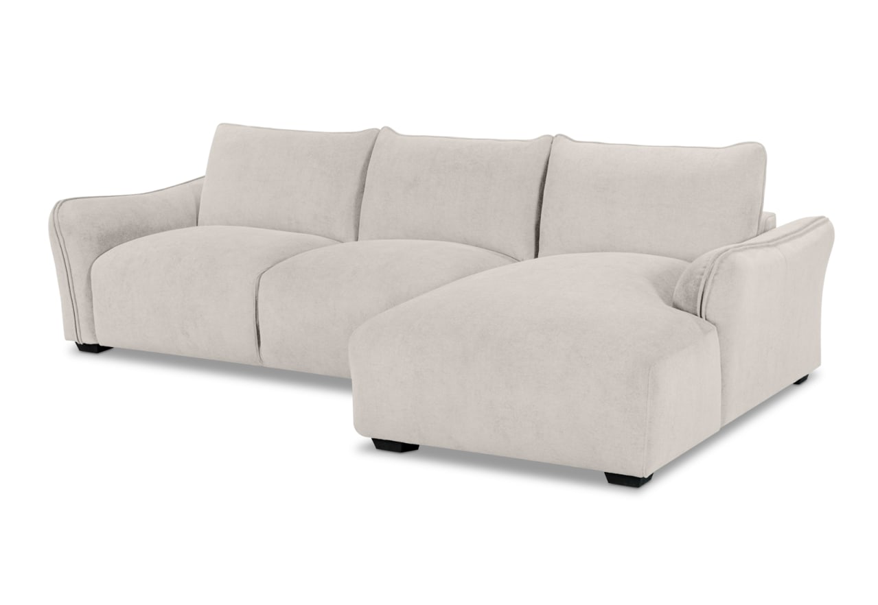 CARMELLO FABRIC 3 Seater RHF Chaise – image 3 of 8