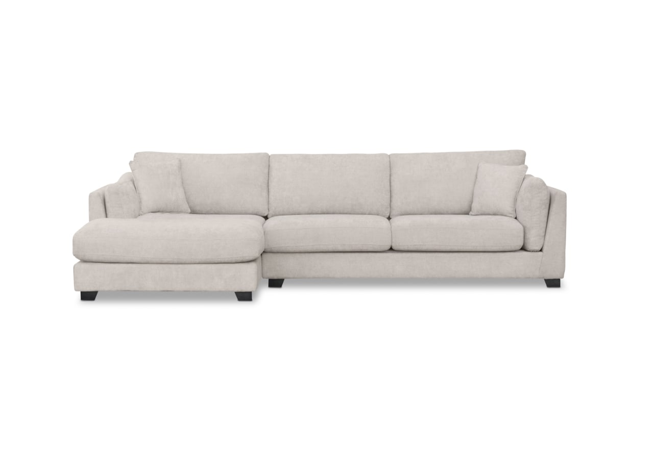 RAMI FABRIC 3 Seater Sofa with Left-Hand Facing Chaise – image 1 of 9