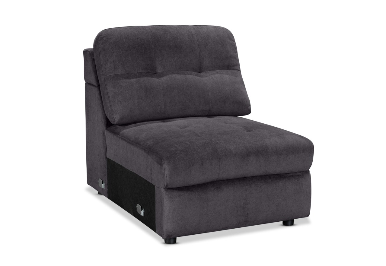 BEVERLY FABRIC Modular Armless Chair – image 2 of 3