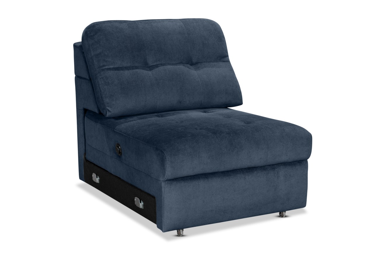 BEVERLY FABRIC Modular Armless Electric Slider – image 2 of 4