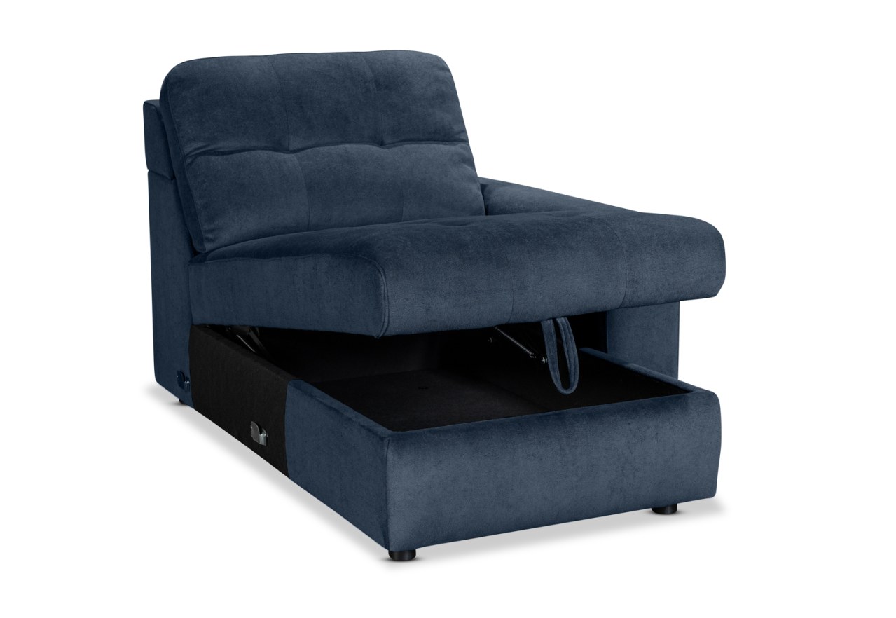 BEVERLY FABRIC Modular RHF Storage Chaise – image 3 of 4