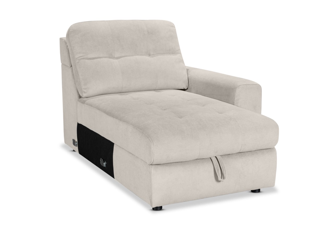 BEVERLY FABRIC Modular RHF Storage Chaise – image 2 of 4