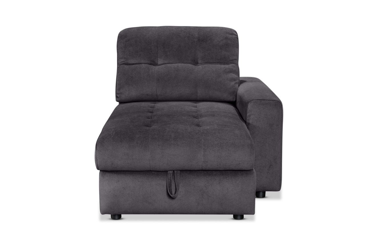 BEVERLY FABRIC Modular RHF Storage Chaise – image 1 of 4