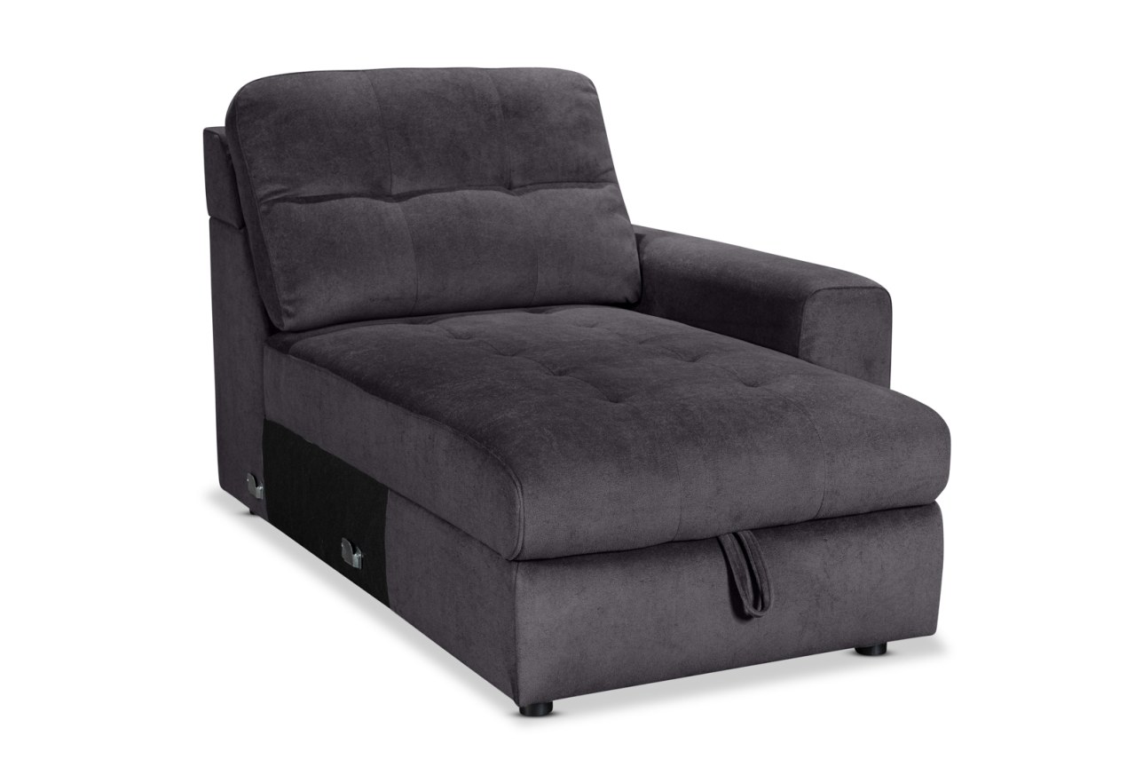 BEVERLY FABRIC Modular RHF Storage Chaise – image 2 of 4