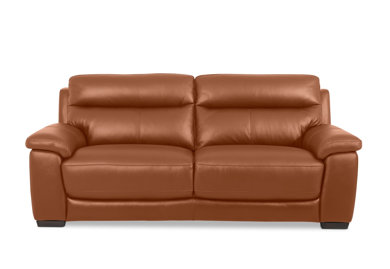 ISLINGTON LEATHER 3 Seater Sofa – image 1 of 9