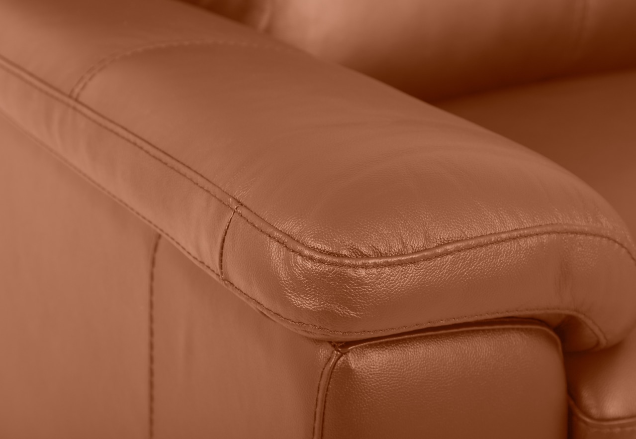 ISLINGTON LEATHER 3 Seater Sofa – image 8 of 9
