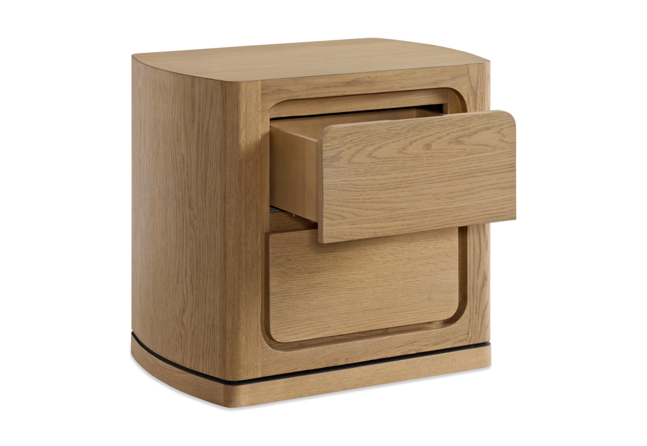 REINE 2 Drawer Bedside – image 4 of 7