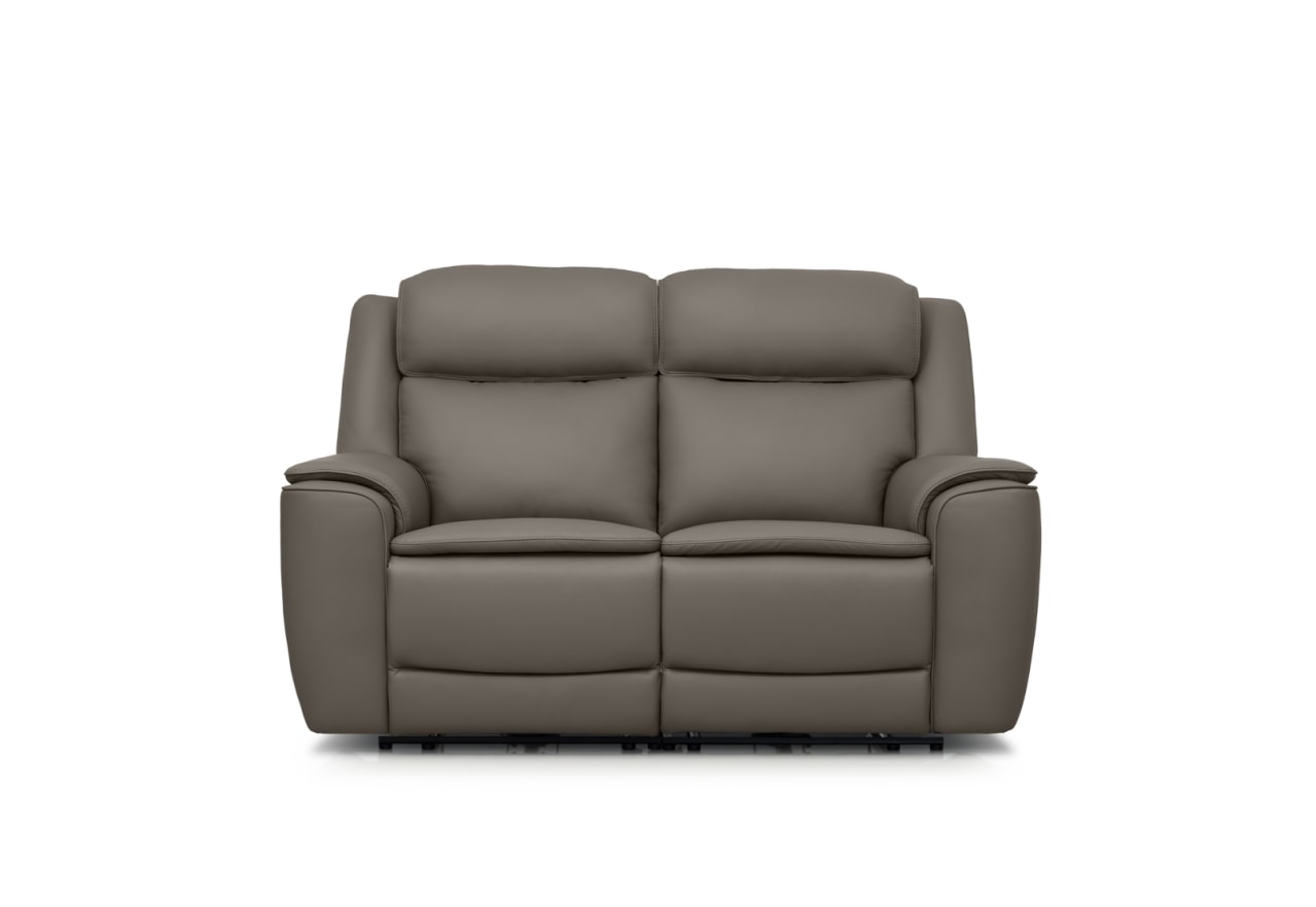 GLUSMAN LEATHER 2 Seater Electric Recliner – image 1 of 7
