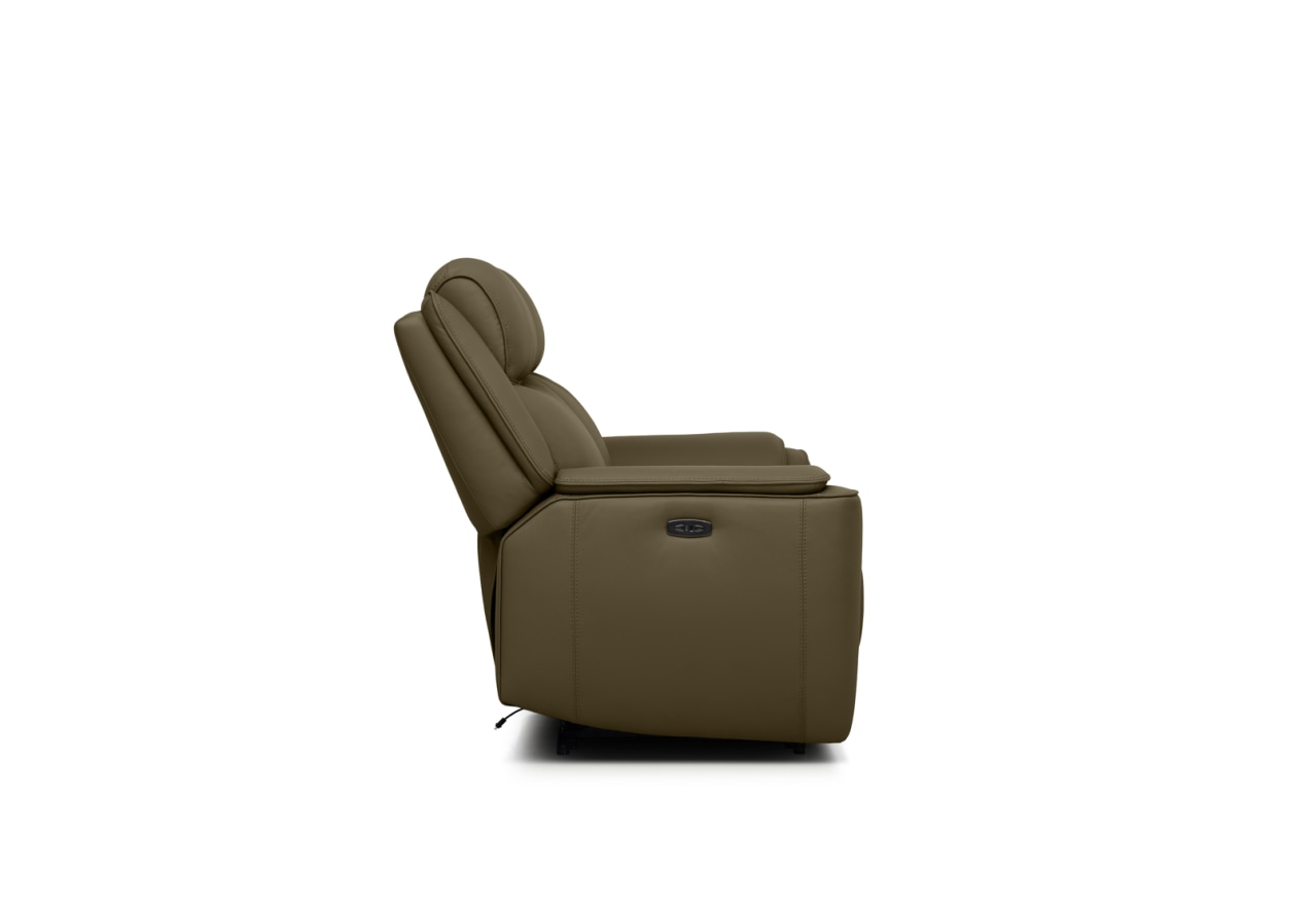 GLUSMAN LEATHER 2 Seater Electric Recliner – image 4 of 7
