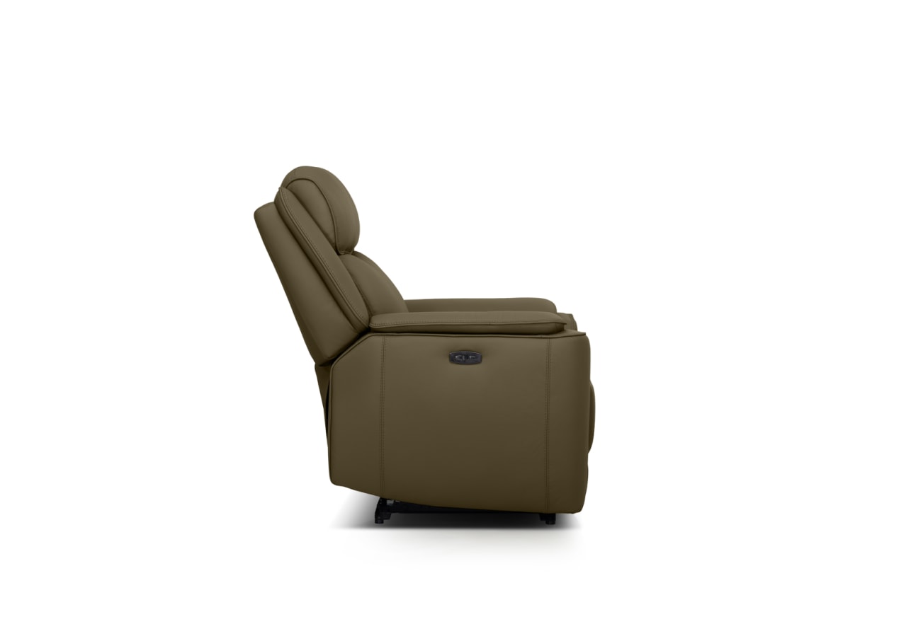 GLUSMAN LEATHER Electric Recliner – image 4 of 9