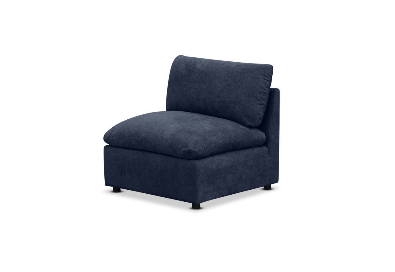 REVER FABRIC Modular Armless Chair – image 2 of 3